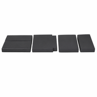 Matelas de table chirurgicale en mousse à mémoire de forme, coussin de table d'opération, housse en PU conductrice, antibactérien, sans couture, transparent aux rayons X
