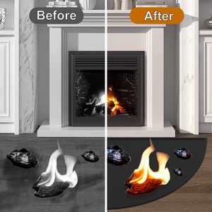 OEM Tapis de cheminée demi-rond Couverture ignifuge pour poêle à <span class=keywords><strong>bois</strong></span> Cuisine <span class=keywords><strong>Protection</strong></span> du sol Type d'accessoire Charbon de <span class=keywords><strong>bois</strong></span> pour la cuisson - Product Image 5