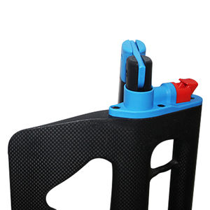 Camilla de cuchara de fibra de carbono ligera Medresq Camilla de cuchara plegable con inmovilizador de cabeza - Product Image 6