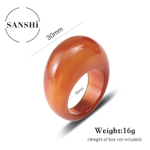 Hecho a mano al por mayor joyería anillo de piedras preciosas Piedra Natural ónix ágata anillo tamaño hecho anillos para hombres - Product Image 6