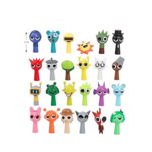 24 Styles Sprunki Incredibox Phase 4 Mini Figures 5CM <b>PVC</b> Sprunki Game Character Model Toy Collectible <b>Blind</b> Box Gift - Product Image 1
