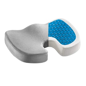 Gel Memory Foam Seat U-hiệu Ứng Làm Mát Mụn Chỉnh Hình Xương Cụt Đau Thần Kinh Tọa Ghế Đệm - Product Image 3