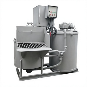 Mezcladora de concreto de doble tambor con mezclador eléctrico de doble cilindro y cilindro de mezcla de cemento con transferencia automática de mortero - Product Image 2