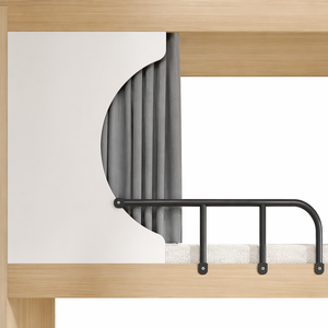 Cama litera cápsula espacial moderna y económica de fábrica, cama doble de madera duradera tipo cápsula para dormir, suministro al por mayor para hostales, dormitorios y habitaciones. - Product Image 5