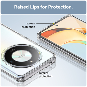 Funda transparente para <span class=keywords><strong>Honor</strong></span> X9B, funda trasera de acrílico duro con parachoques de Gel de TPU suave y colorida, fundas de teléfono móvil a prueba de golpes para <span class=keywords><strong>Honor</strong></span> X9A X9B - Product Image 3