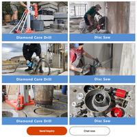 Scie à béton portable GZCT DC420 de 16 pouces, 3000 W, scie à anneau électrique, machine à découper les murs pour une utilisation intérieure et extérieure
