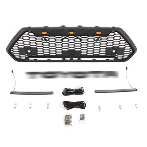 Grille de pare-chocs avant de voiture, grilles de course, calandre pour Toyota RAV4 2020, kit carrosserie, accessoires automobiles - Product Image 5