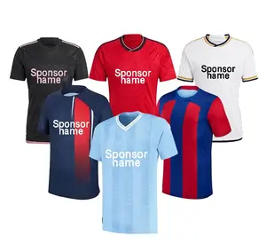 Высококачественная Футбольная форма на заказ, Комплект футболок с сублимированным названием клубной команды, высокая сетка, длинная высота, комплект из тайского 2024