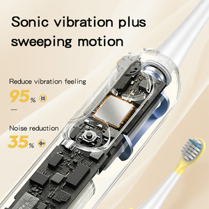 <span class=keywords><strong>Brosse</strong></span> à dents électrique sonique automatique intelligente, étanche IPX7, rechargeable pour enfants - Product Image 4