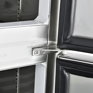 2 glastüren edelstahl küchen chiller, küche kühlschrank für verkauf - Product Image 5