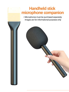 Supporto per Microfono Portatile in Plastica e Lega di Alluminio, Adattatore per Trasmettitore, per Giornalisti e Uso Esterno - Product Image 5