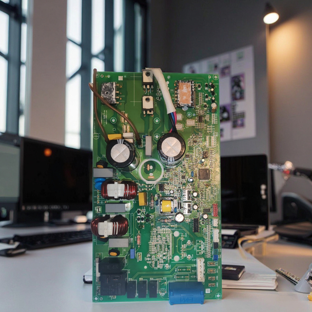 New Air Conditioning Mainboard Outdoor PCB ASM135D23UFZ Firmware D18WBpC2 for 24000 BTU MASDC24FR1 Computer Board for AIRCON AUX