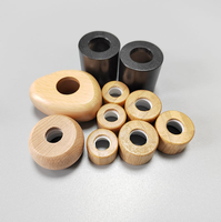 Couvre-diffuseur en bois naturel, plusieurs styles, couvercle en bois de hêtre et bambou pour bouteille diffuseur d'arômes en verre, vente en gros, personnalisable