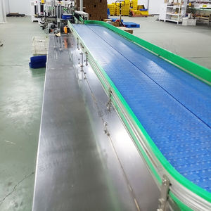 Vitesse réglable nouvelle bouteille alimentaire personnalisée convoyeur à chaîne à bande en treillis métallique en plastique avec matériau en caoutchouc - Product Image 6