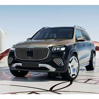 Kit carrosserie style Maybach pour Mercedes Benz GLS X167 2020-2023, pare-chocs avant et arrière, calandre, mise à niveau GLS450 au look S680, ensemble complet
