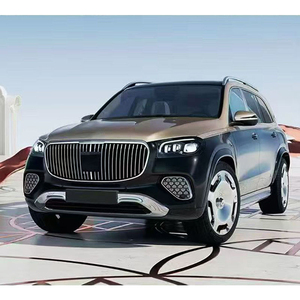 Maybach-Style Karosserie-Kit für Mercedes Benz GLS X167 2020-2023 Vorderer und Hinterer Stoßfänger Kühlergrill Upgrade GLS450 zu <span class=keywords><strong>S680</strong></span> Optik Komplettset - Product Image 2