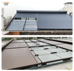 Persianas enrollables de aluminio automáticas baratas, <span class=keywords><strong>toldo</strong></span> de aislamiento, <span class=keywords><strong>toldo</strong></span> de ventana de techo <span class=keywords><strong>enrollable</strong></span>, parasol de techo ciego - Product Image 2