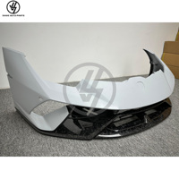 Kits de Carrocería Delantera Semi-Completos de Fibra de Carbono Forjado Estilo P para Lamborghini Huracán LP580 LP610 2014-2018, Piezas de Parachoques de Carbono Forjado