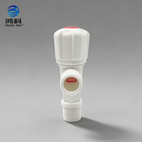 Vanne d'angle en PP économique, vanne à trois voies en plastique haute performance, vanne d'angle durable, alternative aux pièces métalliques