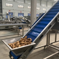 Automatische 1000kg/uur productielijn voor frites, op basis van verse aardappelmeel, voor landbouwbedrijven en thuisproductie.