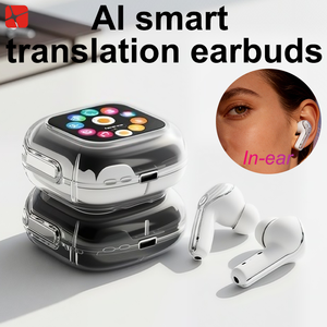 <span class=keywords><strong>Auriculares</strong></span> Inalámbricos TWS con Traductor IA de 164+ Idiomas, Pantalla Inteligente, Cancelación de Ruido Activa (ANC), Función Buscar <span class=keywords><strong>Mi</strong></span> Teléfono, Edición Global - Product Image 1