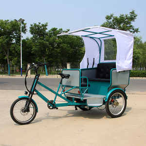Tuk Tuk Elettrico Eco Taxi Bike, Triciclo Passeggeri a 3 Ruote, Pedicab Elettrico, <span class=keywords><strong>Auto</strong></span> Turistiche Elettriche in Vendita - Product Image 2