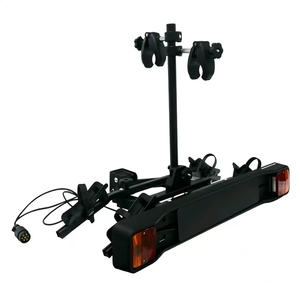 Remolque de Bicicleta <span class=keywords><strong>Doble</strong></span> Estándar Europeo, Portaequipajes con Suspensión para Vehículos Pesados y Portaequipajes Multifuncional - Product Image 6