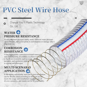 Tuyau de refoulement d'eau en PVC renforcé léger et durable avec armature en fil d'acier, 10 bars, 100 m, pour la lutte contre les inondations NEOM - Product Image 3