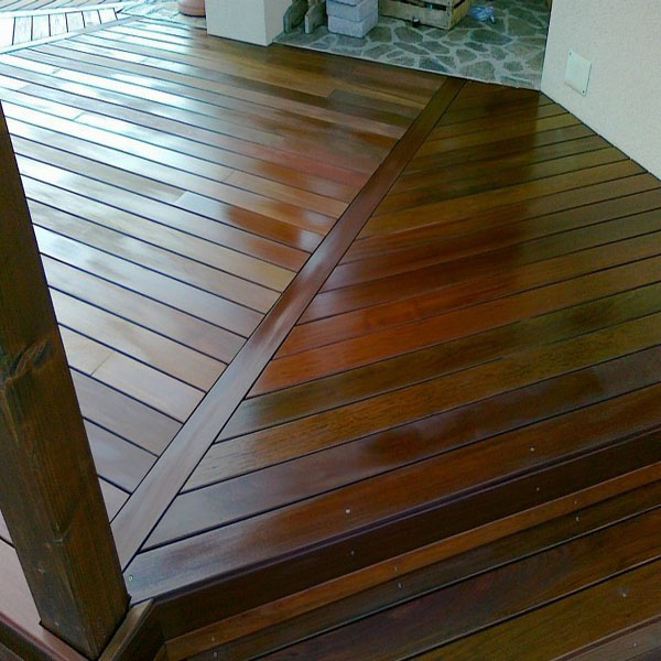 Decking de madera al aire libre de Ipe 1