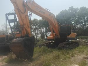 Excavatrice sur chenilles Hyundai 385LC-9T d'occasion de haute qualité, 38 tonnes de Corée avec moteur et PLC à vendre - Product Image 6