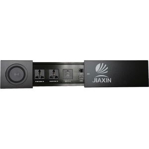 Đồ nội thất lõm Ổ cắm điện đa chức năng <span class=keywords><strong>USB</strong></span> sạc không dây ẩn ổ cắm máy tính để bàn - Product Image 2