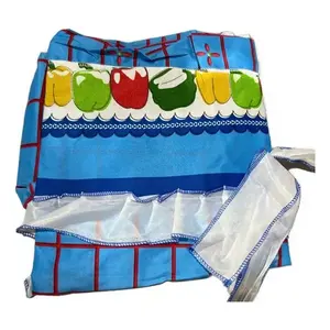 Tablier de cuisine imprimé 130 cm x 170 cm en polyester, style classique pour la cuisine - Product Image 1