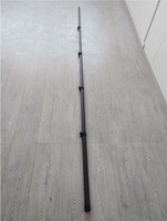 Perche télescopique légère et haute résistance en fibre de carbone pour microphones et support d'extension photographique