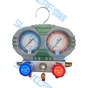 HONGSEN Ensemble de manomètres en laiton pour climatisation automobile, réfrigérant/<span class=keywords><strong>gaz</strong></span> ammoniacal, R22 <span class=keywords><strong>134</strong></span> R32 R410A - Product Image 5