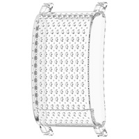 Boîtier de boucle de montre PC pour WHOOP 4.0 adaptateur de barre de ressort accessoires de bande de coque de protection avec cadre en diamant pour WHOOP 3.0