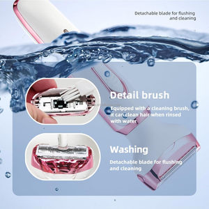 <span class=keywords><strong>Rasoir</strong></span> électrique portable <span class=keywords><strong>pour</strong></span> hommes et femmes, étanche IPX7, épilateur humide et sec, rechargeable par USB, <span class=keywords><strong>rasoir</strong></span> <span class=keywords><strong>pour</strong></span> bikini, aisselles, <span class=keywords><strong>visage</strong></span>, nez, sourcils - Product Image 3