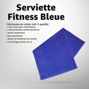 Serviette de sport ronde en microfibre de polyester écologique - Logo gaufré, séchage rapide, absorbante, design compressé, lavable en machine - Product Image 4