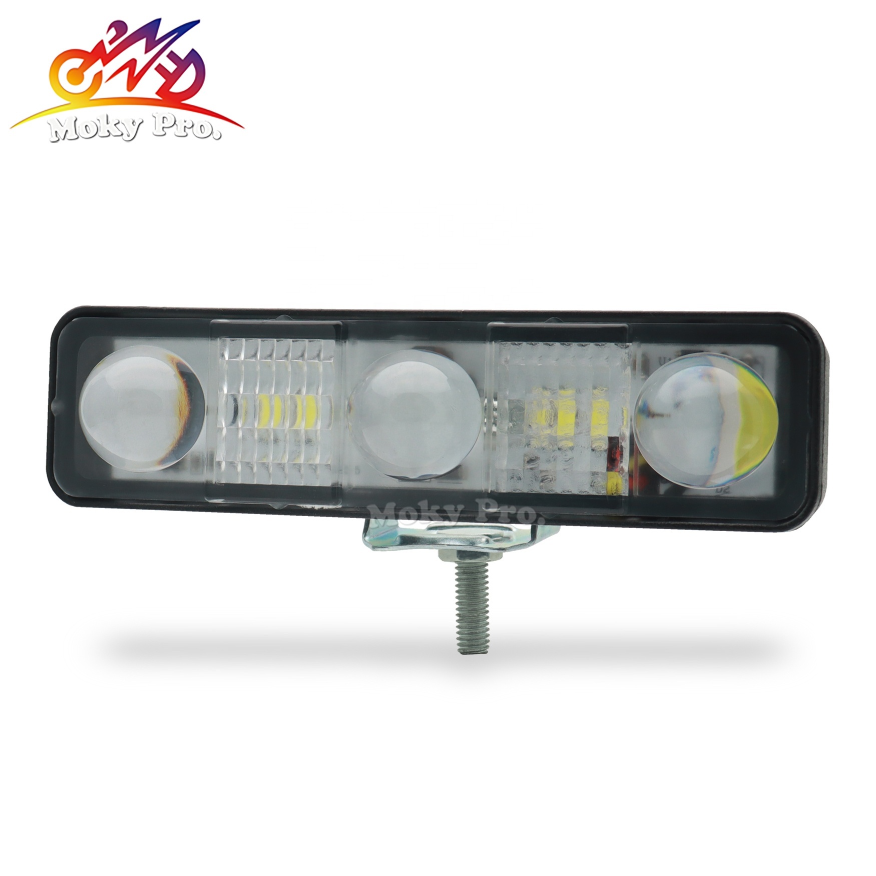 New Style Driving Led Work Light for Car White Flash Motorcycle 3 Lens Led Spotlight Work Light