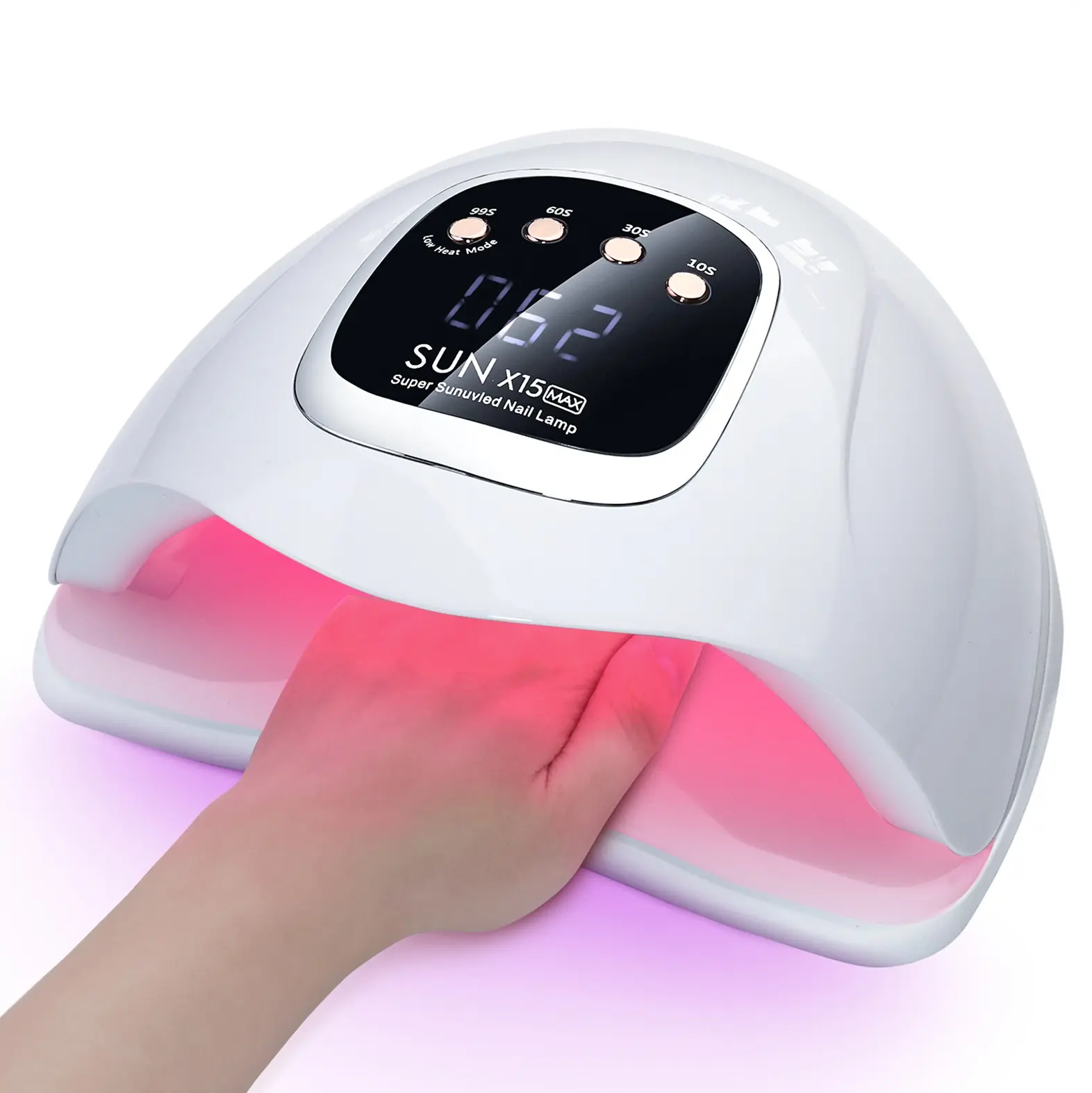 Nouveau professionnel X15 max machine de séchage de vernis à ongles lampe à LED UV 280w sécheur rapide lumière rouge lampe à ongles à LED UV
