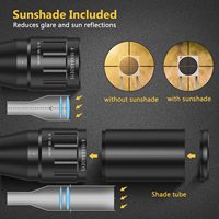 Envío Gratis a Tailandia: Mira Telescópica SFP 4-16x44 con Ajuste de Paralaje Lateral y Torres de Ajuste Deslizantes (Pull-Push) - Miras y Accesorios
