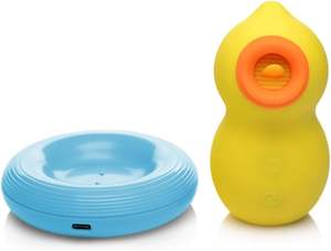 Vibrador de Succión con Lengua para Mujeres, Vibrador de Succión para Clítoris y Pezones, Estimulador de Clítoris Ducky <span class=keywords><strong>Deluxe</strong></span> con 7 Niveles de Succión - Product Image 5