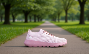 Zapatos Deportivos de Malla para Mujer Mbu, Color Rosa, Suela de EVA, Calzado Deportivo de Verano - Product Image 2