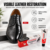 Cirage Nourrissant Anti-Fissures Jin Yang pour Chaussures de Randonnée en Extérieur - Réparation Peau Sèche, Résistance Longue Durée aux Intempéries