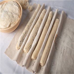 XH professionnel Baguette Art artisanat pain pain aigre pâte tissu d'épreuvage lin naturel antiadhésif pain de <span class=keywords><strong>boulanger</strong></span> Couche - Product Image 2