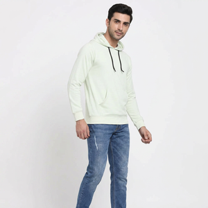 Sweat à capuche en polaire de qualité supérieure pour hommes, logo personnalisé brodé, sweat à capuche en polaire pour hommes, basiques pour adultes, sweat à capuche en polaire mélangé coton pour hommes - Product Image 1