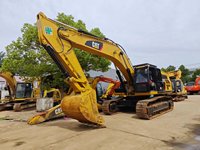 Excavatrice CAT 336D d'occasion en bon état, moteur Cat C9, godet de 1,87 m³, en stock, prête à être expédiée