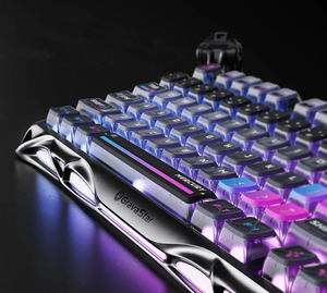 Gravastar Mercury K1 <span class=keywords><strong>Pro</strong></span> 75% คีย์บอร์ดเกมแบบกลไกไร้สาย-Cyberpunk สำหรับ <span class=keywords><strong>FPS</strong></span> - Product Image 3