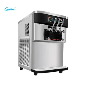 chinese table counter top home snow making gelato helado suave softy cone price maker commercial soft serve ice cream machine