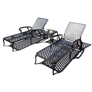 HIFINE HFCL-001 Silla de <span class=keywords><strong>Ruedas</strong></span> Reclinable de Aluminio para Exteriores, Tumbona para Tomar el Sol - Product Image 1