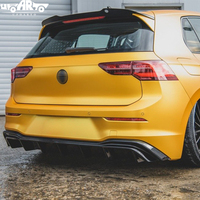 Bestseller MK8 Spoiler Glänzend Schwarzer Heckfenster-Dachspoiler ABS-Kunststoff Stil 2 Heckspoiler für VW MK8 Golf 8 Pro R-Line